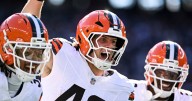 WATCH: Browns LB Carson Schwesinger gets 1st career interception against Patriots