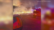 Fire crews battle 90-acre blaze in Burnet County