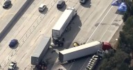 Dramatic video of big rig crash on I-10 emerges; police allege driver, 21, was intoxicated