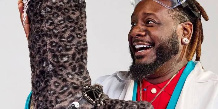 Crocs and T-Pain Show off Boots With the Fur