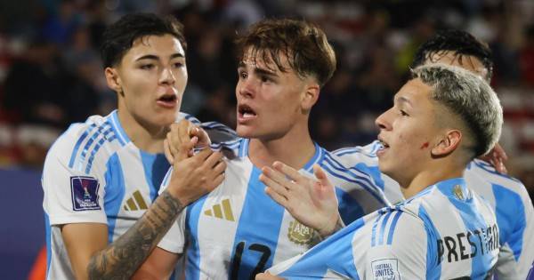 Histórico: Argentina le gana 1-0 a Colombia y se clasificó a la final del Mundial Sub 20 después de 18 años