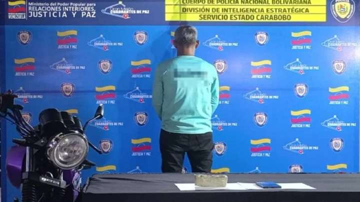 Atrapan a conductor de aplicación por distribución de marihuana en Carabobo