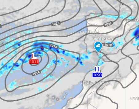 Alerta amarilla por lluvias y tormentas en toda la comarca