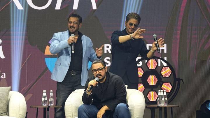 Three Khans together! Aamir, Salman, Shah Rukh Khan perform live in Riyadh