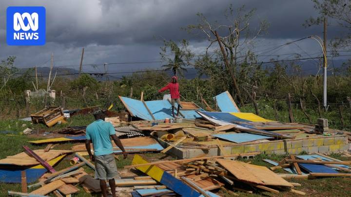 Statellite images lay bare the extent of Hurricane Melissa's damage
