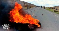 Estudiantes mantienen cerradas las carreteras pese a anuncio de Minedu sobre reconformación de comisión en UNAT