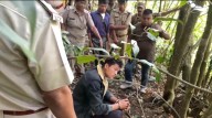 Ribhoi Police escort murder accused to crime scene for reconstruction of events