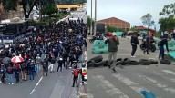 Esto fueron lo puntos de manifestaciones que afectaron la Movilidad Sur