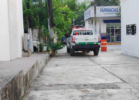 Motociclista herido al derrapar su unidad