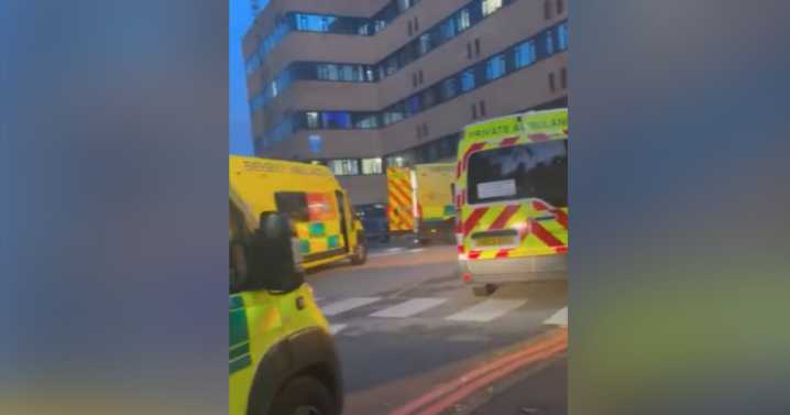 Hospital delays 'unacceptable' as 26 ambulances counted outside A&E