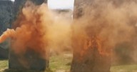 Just Stop Oil supporters drove to Stonehenge before spraying it with orange powder, court hears