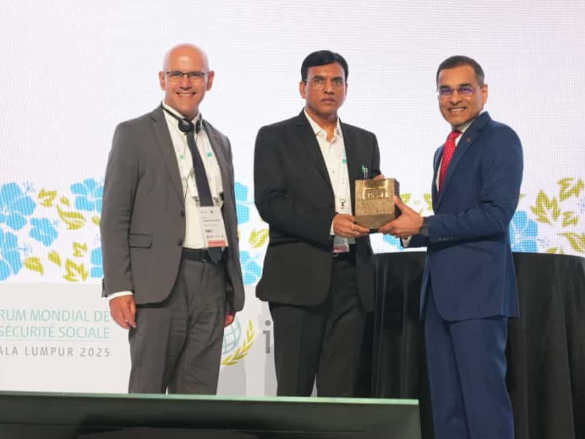 India wins ISSA Award 2025 for ‘Outstanding Achievement in Social Security’