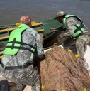 PUERTO VILELAS: Operativo De Control En El Río Paraná: Secuestraron Redes Y Decomisaron Especies Ictícolas