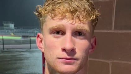 Walsh Jesuit soccer, football player Freddie Marcell