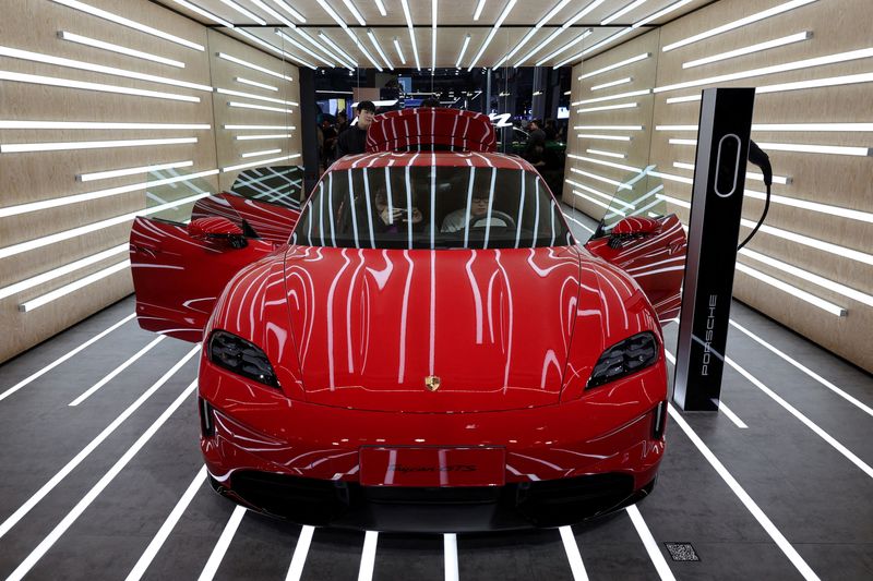 Porsche's 9-month sales fall globally, China leads slump