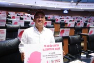 Celebra Nino Morales programas contra el cáncer de mama