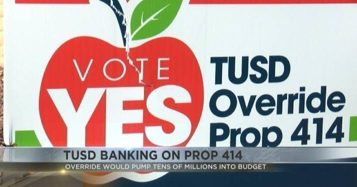 TUSD banking on voters passing PROP 414