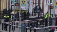 Protest Erupts In Dublin Outside Hotel Housing Asylum Seekers