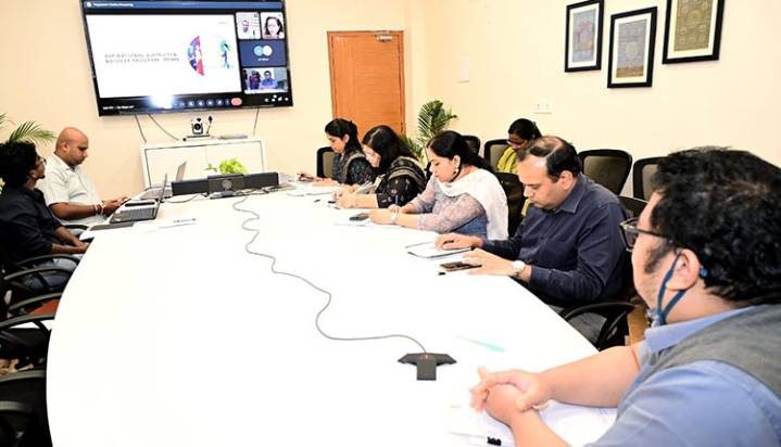 Development Commissioner Anu Garg Holds Review of Aspirational Districts, Blocks