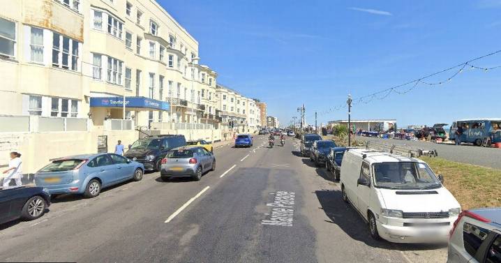 Teenager stabbed on Worthing seafront in front of public as police launch manhunt
