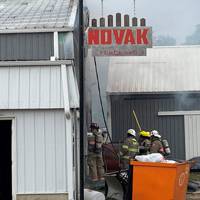 Blaze at business in Coggon leaves building damaged, no one hurt