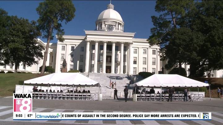 Blessing of the Badge ceremony held at Alabama Capitol steps
