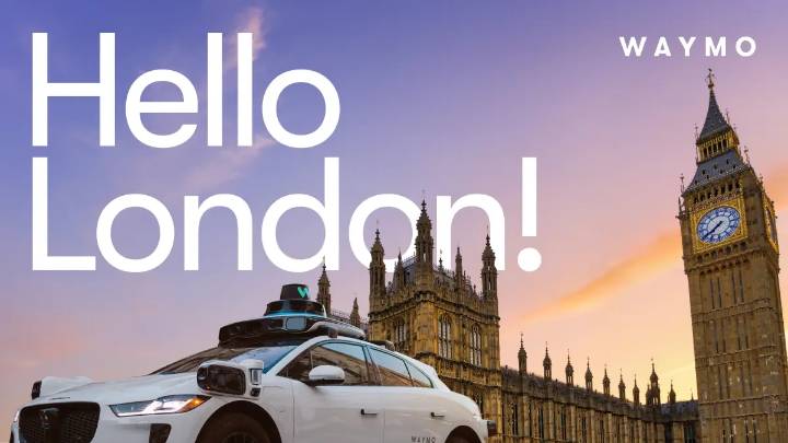 Waymo's driverless taxis are coming to London