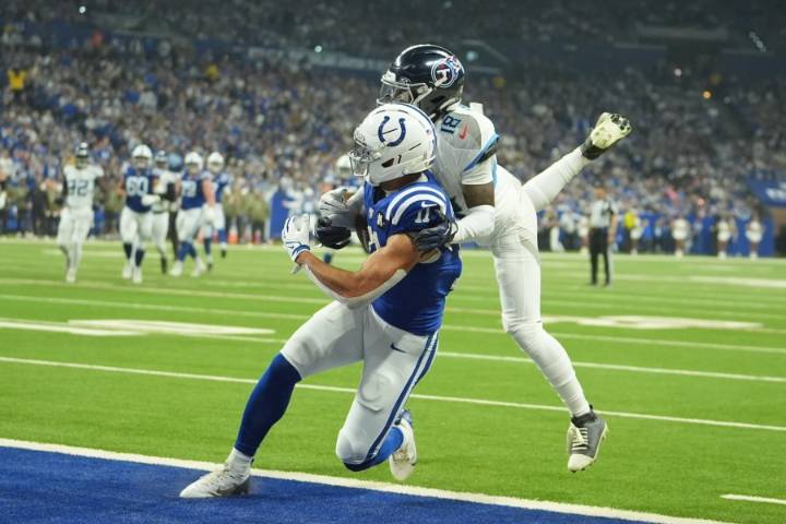 Colts dominate Titans again, improve to 7