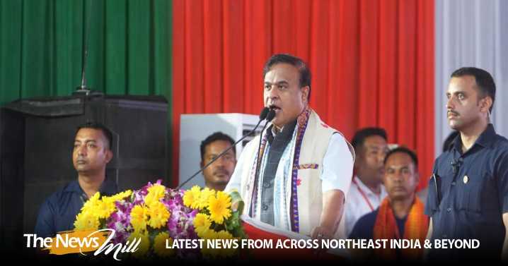 Assam CM Sarma attends swearing-in ceremony of the 5th Executive Council of BTC