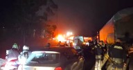 La paralizada vía al Llano se debate entre el bloqueo en Chipaque y el acuerdo en Guayabetal
