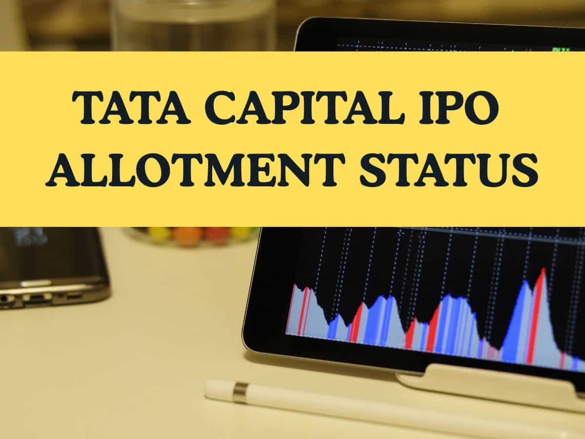 Tata Capital IPO Allotment Today: Here's how to check status online