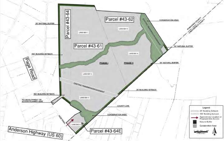 Powhatan planning commission recommends denial of 60-acre addition to planned data center campus