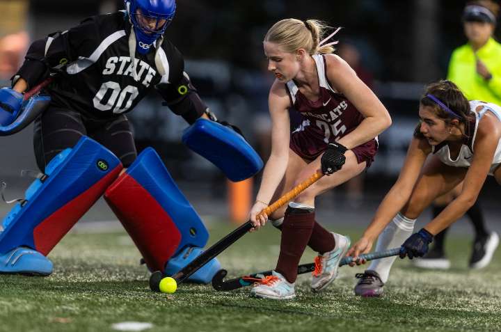 Libby Olivetti’s hat trick helps propel Mechanicsburg field hockey over State College