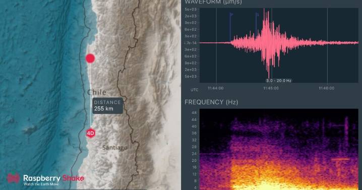 Fuerte sismo sacude Chile: así se sintió el temblor hoy 15 de octubre
