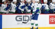 Canucks score 3 in the first, snap Washington's 4-game winning streak with a 4