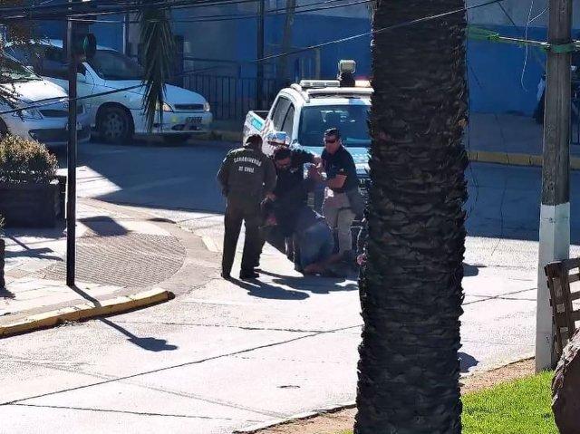 Tres detenidos por riña y porte de arma blanca en Rengo