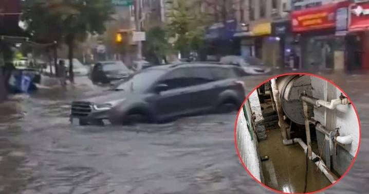 Mueren dos hombres en NY tras quedar atrapados en sótanos inundados