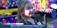 Junior King and Queen at the West Louisiana Forestry Festival