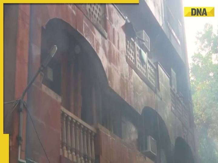 Massive fire at Rajya Sabha MPs' Brahmaputra Apartments in Delhi
