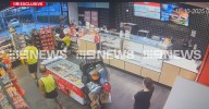 Hope Energy Biggera Waters: Tradie takes down man during alleged attempted armed robbery at Gold Coast service station