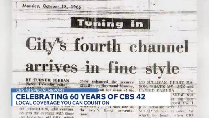 Celebrating 60 years of CBS 42
