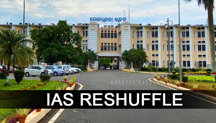 Odisha Government Effects Major IAS Cadre Reshuffle