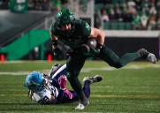 Riders top Argos 27-19 to clinch CFL’s West Division