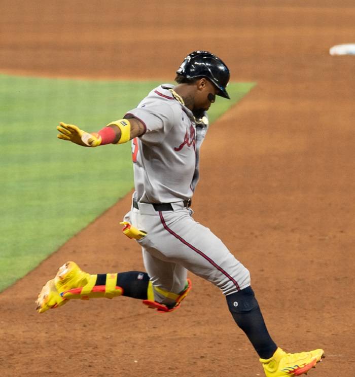 Ronald Acuña Jr  tuvo su recompensa por haber regresado en el 2025 (+Video)