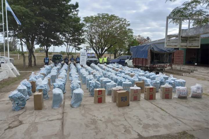 Contrabandearon cigarrillos por $165 millones, los descubrieron y condenaron