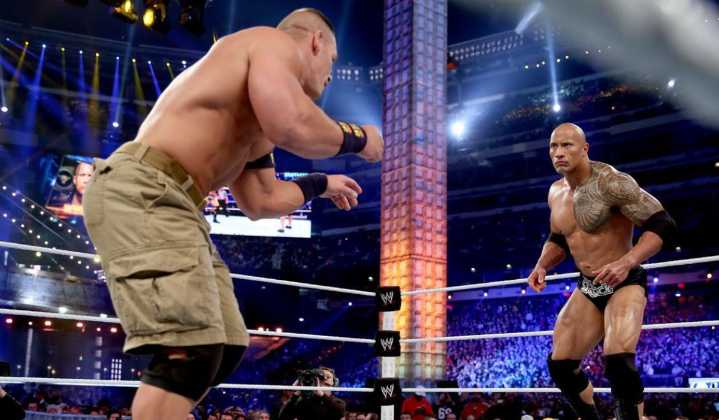 The Rock sufrió desgarres en cuatro partes del cuerpo en su lucha contra John Cena