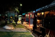 Se produjo un incendio en un galpón en Crespo: Bomberos lograron sofocarlo