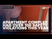 DC apartment complex with many displaced in fire had over 100 safety violations this year