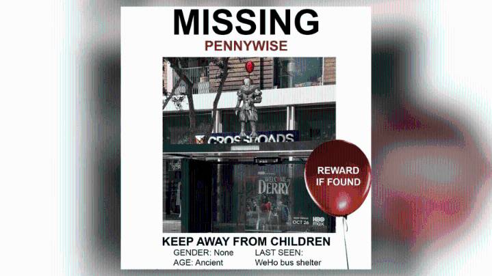 Killer Clown Pennywise goes missing