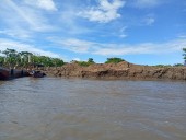 Alerta en El Peñón, erosión del Magdalena amenaza a centenares de familias